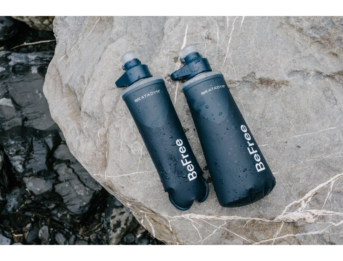 KATADYN 淨水設備 BeFree AC 個人隨身濾水器 1.0L 岩石藍
