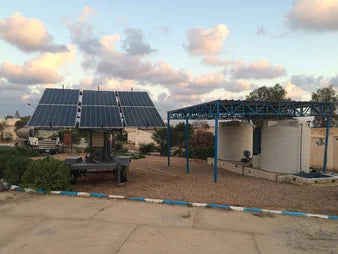 埃及 Desert Research Center SPECTRA LB-1800 太陽能造水系統