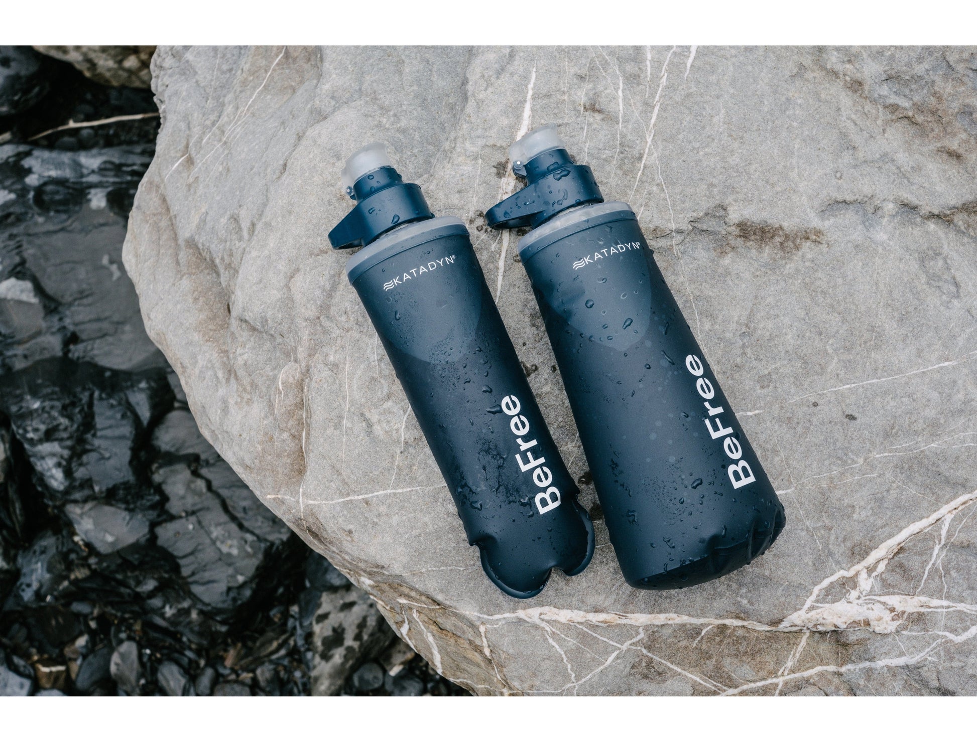 KATADYN 淨水設備 BeFree AC 個人隨身濾水器 0.5L 岩石藍 BeFree AC Filter 0.5L Slate Blue mabuvalley