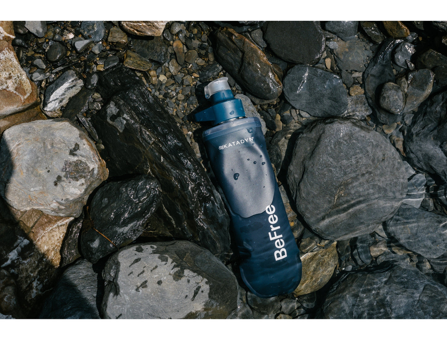 KATADYN 淨水設備 BeFree AC 個人隨身濾水器 0.5L 岩石藍 BeFree AC Filter 0.5L Slate Blue mabuvalley