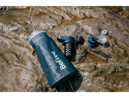 KATADYN 淨水設備 BeFree AC 個人隨身濾水器 1.0L 岩石藍 BeFree AC Filter 1.0L Slate Blue mabuvalley