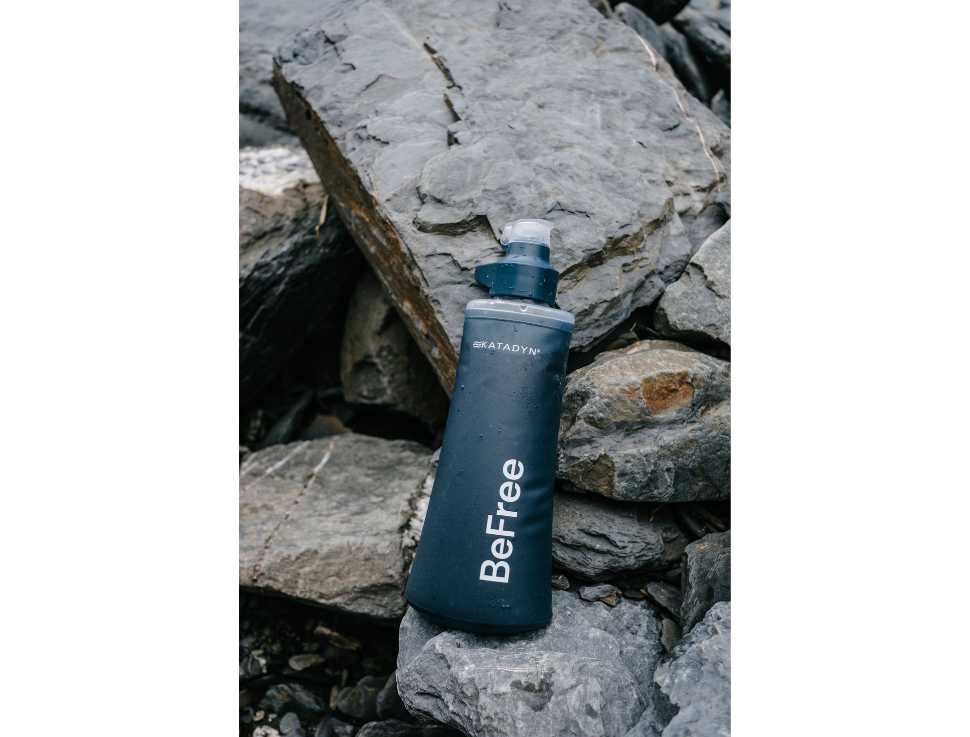 KATADYN 淨水設備 BeFree AC 個人隨身濾水器 1.0L 岩石藍 BeFree AC Filter 1.0L Slate Blue mabuvalley
