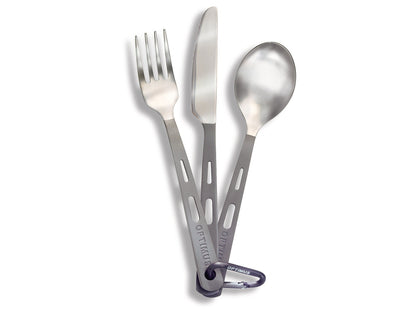 OPTIMUS Titanium 3-Piece Cutlery Set 鈦合金餐具三件組 mabuvalley